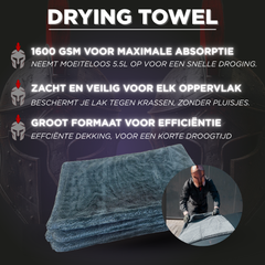 Hoplite drying towel 1600 GSM