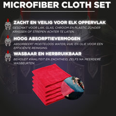 Hoplite Ultra Soft Microfiber Cloth Set